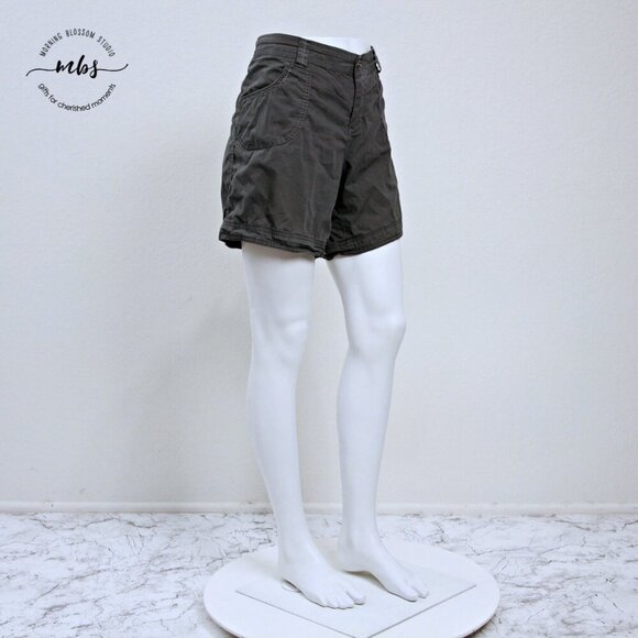 Kuhl Mid Rise Shorts Green Women 14 - Picture 1 of 11